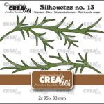 Crealies Silhouetzz no. 13 - Takken A