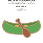 Dutch Doobadoo Card-Art Canoe 2 pcs