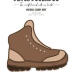Dutch Doobadoo Card-Art Hiking Boots