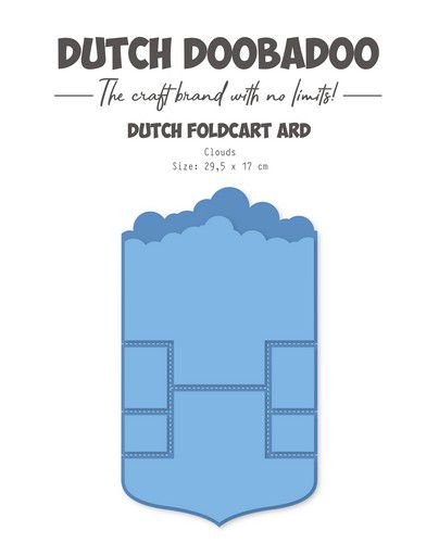 Dutch Doobadoo Fold Card Art Clouds