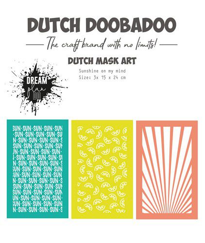 Dutch Doobadoo Stencils Dream Plan Do 3 St.