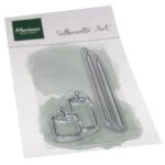 Marianne D Clear Stamps Silhouette Art - Kaarsen