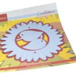 Marianne D Creatable Zonnebloem doily