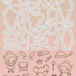 Studio Light Stamp & Cutting Die Sweet Stories nr.67
