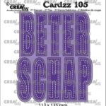 **-40%** Snijmal Beterschap Cardsize - Crealies