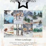 Paperpack -  Winter Landscape A5  - Paper Favourites
