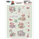 Cutting Sheet - Christmas scenery - Yvonne Creations - Small Elements B