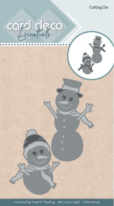 Card Deco Essentials – Cutting die – Snowmen