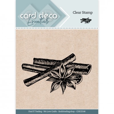 Card Deco Essentials Clear Stamps – Cinnamon