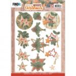 3D Push Out - Jeanine's Art - Wooden Christmas - Wooden Stars