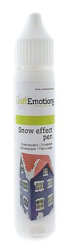CraftEmotions Sneeuw effect pen – True snow