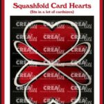 Crealies Cardzz squashfold card - hart