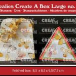 Crealies Create A Box Driehoek doosje groot