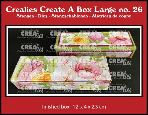 Crealies Create A Box Waxinelichtjes doosje