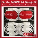 Crealies On the MOVE Design R achthoeken