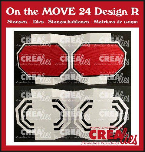 Crealies On the MOVE Design R achthoeken
