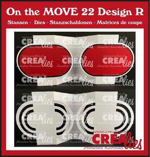Crealies On the MOVE Design R cirkels