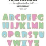 Dutch Doobadoo Card Art Alfabet