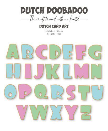 Dutch Doobadoo Card Art Alfabet