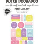 Dutch Doobadoo Stansvel A4 Get this party started