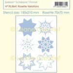 LeCrea -  Stencil Rozet variaties