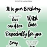 Studio Light Clear Stamp By Laurens nr.539