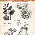 Studio Light Clear Stamps Autumn Bouquet nr.509