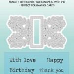 Studio Light Stamp & Cutting Die Essentials nr.65