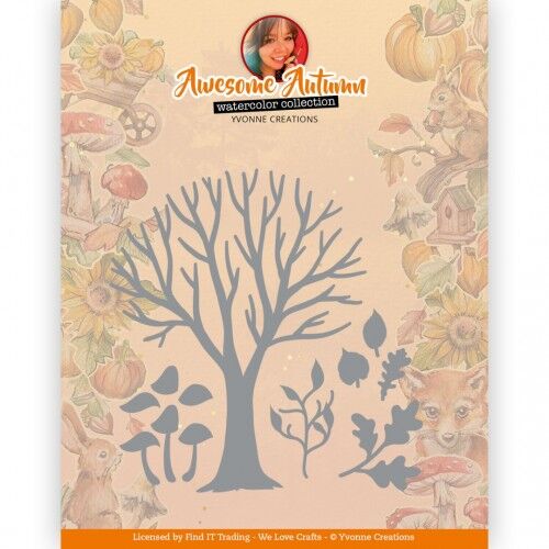 Dies – Yvonne Creations – Awesome Autumn – Autumn Tree