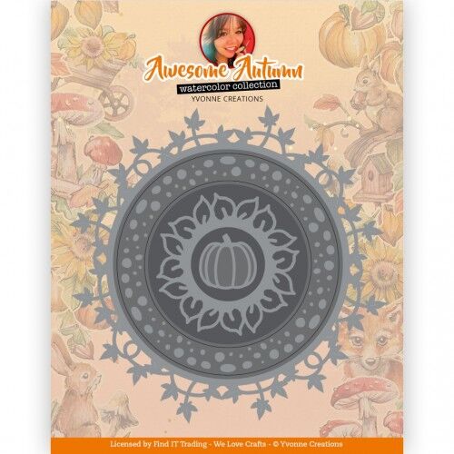 Dies – Yvonne Creations – Awesome Autumn – Autumn Cirlce