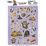 Cutting Sheet - Yvonne Creations - Small Elements Halloween
