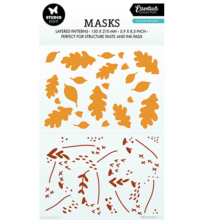 Studio Light Mask Essentials nr.221 – Autumn Pattern