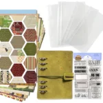 Planner Essentials - 2023 December Daily Day by Day kit Olive -Elizabeth Craft