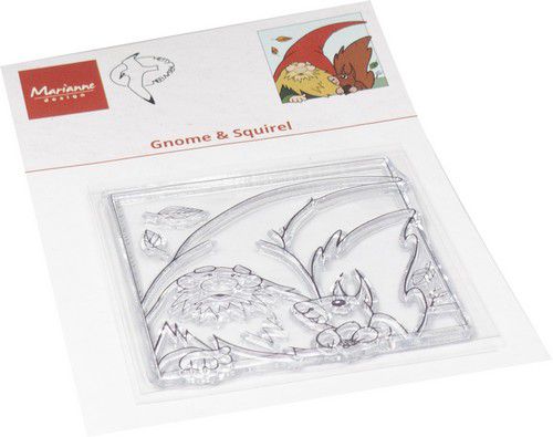 **-50%** Marianne Design – Clear Stamps Hetty’s Gnome & Eekhoorn