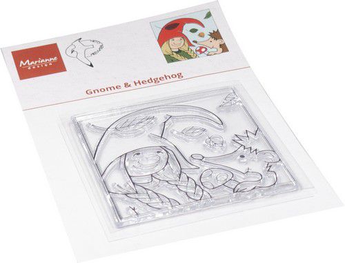 **-50%** Marianne Design – Clear Stamps Hetty’s Gnome & Egel