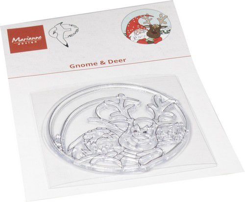 **-40%** Marianne Design – Clear Stamps Hetty’s Gnome & hert