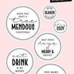Clear stempel - Friendz nr556 Xmas Buttons - Craftlab / Studiolight