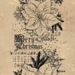 Studio Light Clear Stamp Vintage Christmas nr.544