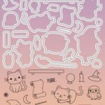 Studio Light - Stamp & Cutting Die Sweet Stories nr.72 - Bewitched