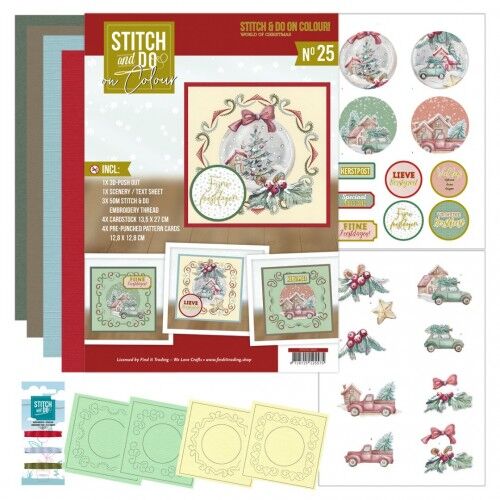 Stitch and Do on Colour 25 – Yvonne Creations – World of Christmas