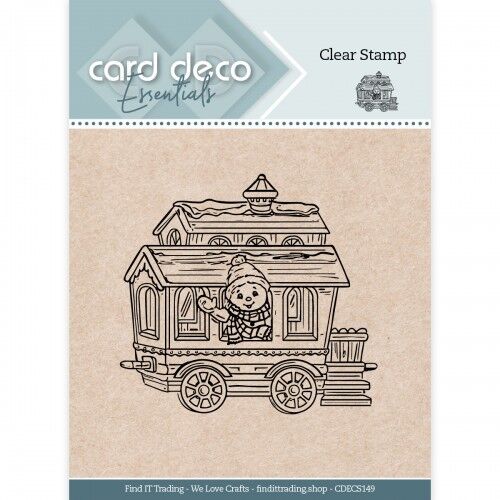 Card Deco Essential – Clear Stamp – Train Wagon