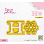 Nellie's Choice Shape Die - Teksten Hohoho