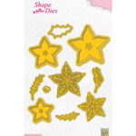 Nellie's Choice Shape Die - Poinsettia
