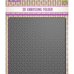 3D Embossing Folder - Nellie Snellen - Star Flowers