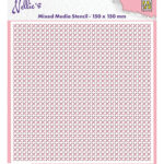 Mixed Media Stencil - Nellie Snellen - Christmas Knit