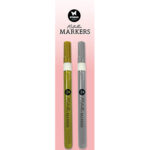 Metallic Markers Zilver + Goud - Essentials Tools nr 12 - Studiolight