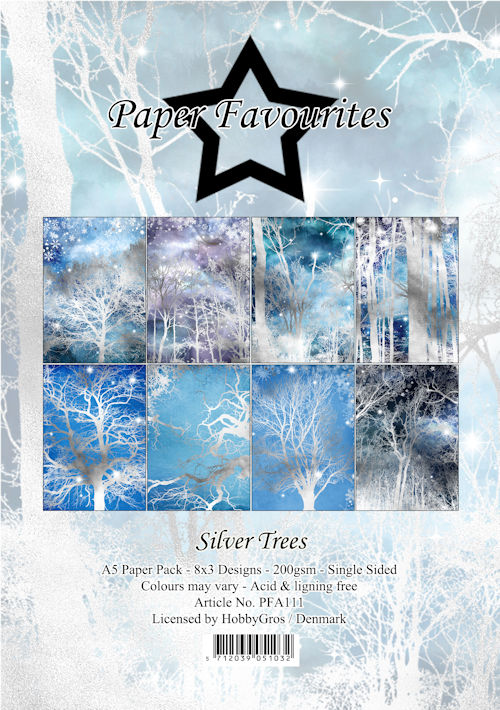 Paperpad  A5 Silver Trees – Paper Favourites