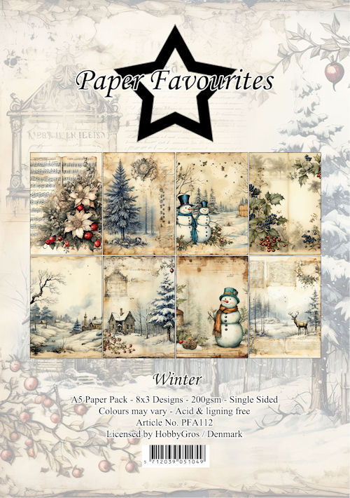 Paperpad  A5 Winter – Paper Favourites
