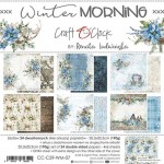 Paper Collection Set Designs 20,3 x 20,3 Winter Morning- Craft O’Clock