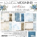 Basic Paper Collection Set Designs 20,3 x 20,3 Winter Morning- Craft O’Clock